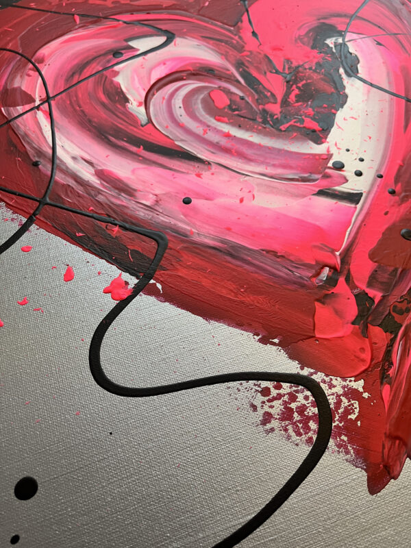 Cascading Heart – SOLD - Image 2