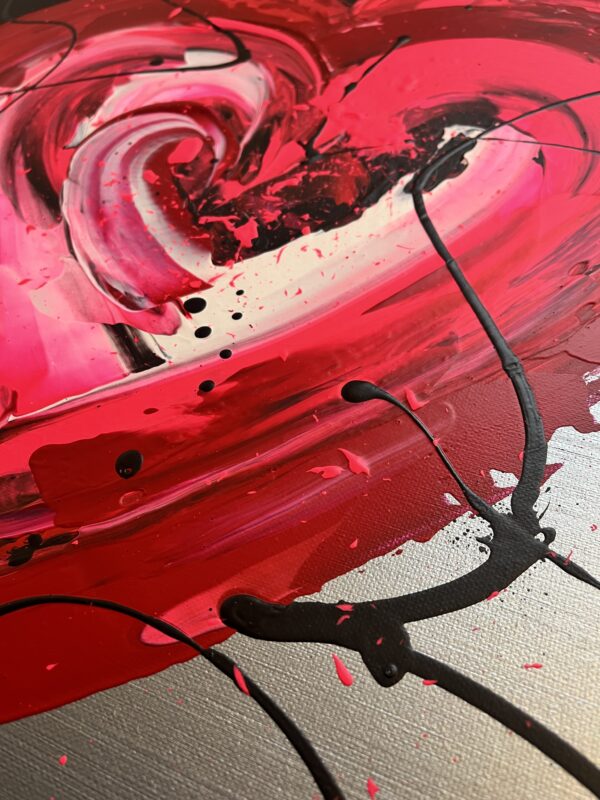 Cascading Heart – SOLD - Image 4