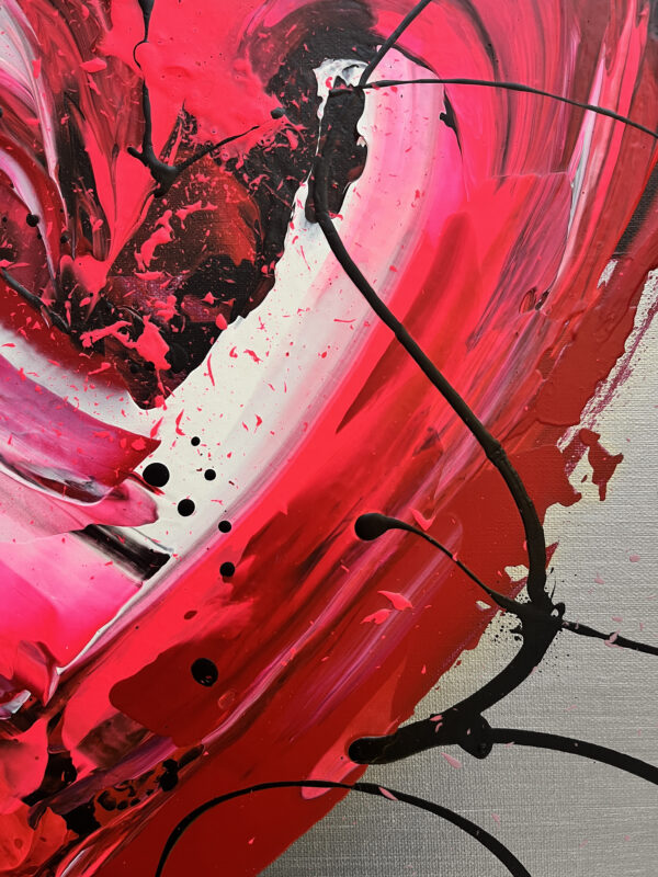 Cascading Heart – SOLD - Image 3