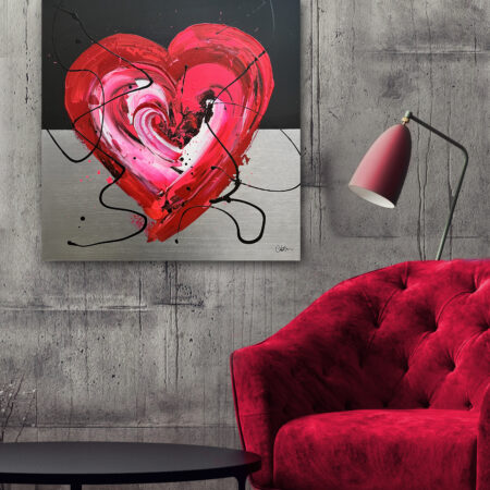 Cascading Heart – SOLD