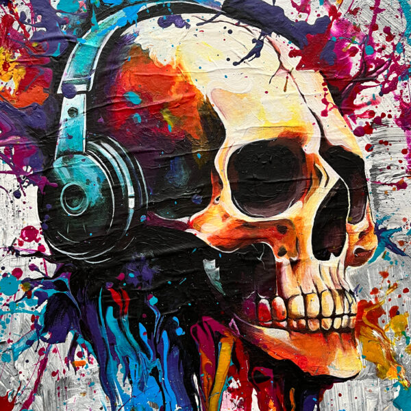 DJ Bones – SOLD, available as a print - Image 3