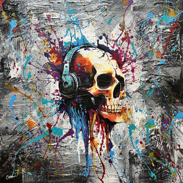 DJ Bones – SOLD, available as a print - Image 2