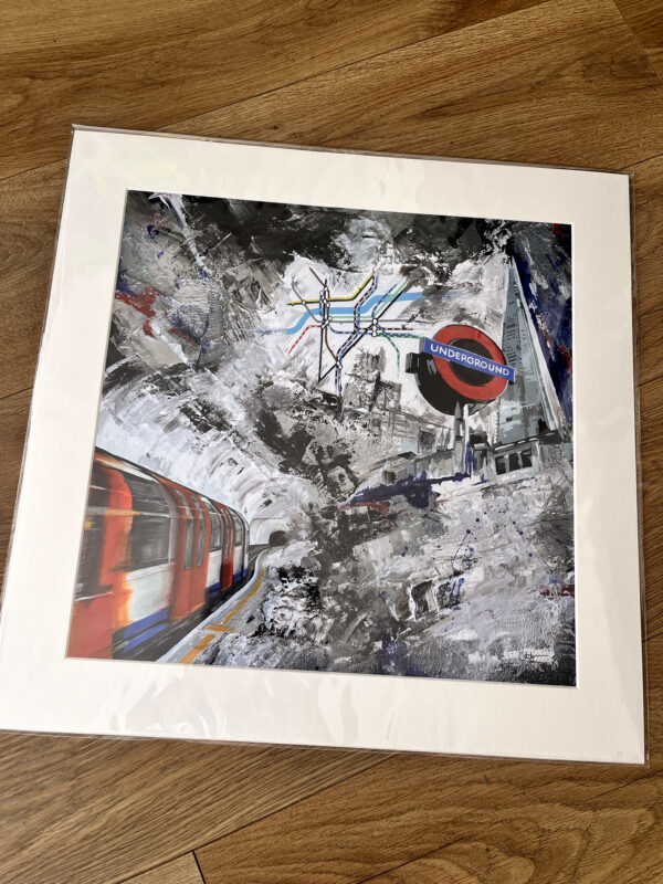 'Ldn Underground' Wall Art Print – 2 sizes - Image 2