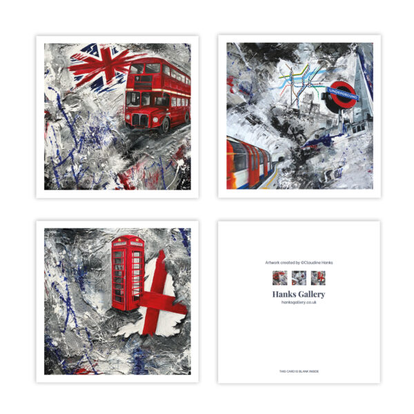 London Greetings Cards - Pack of 9 – Out of stock - Image 2