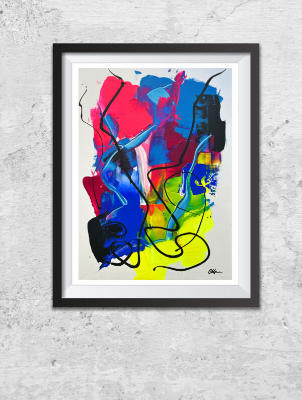 'Cascade no.3' Wall Art Print