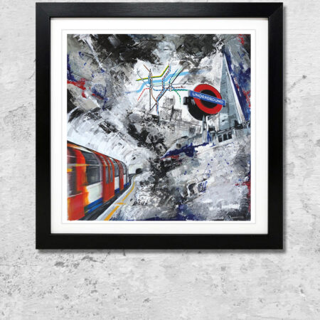 'Ldn Underground' Wall Art Print – 2 sizes